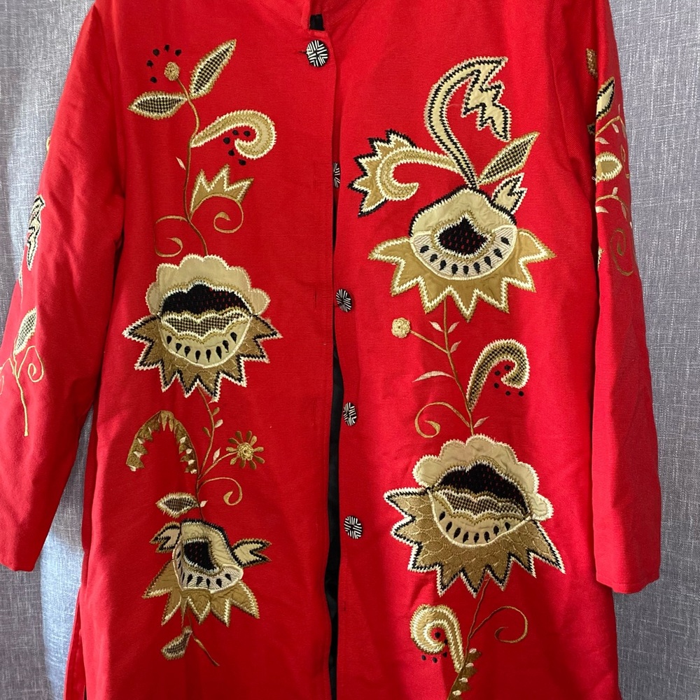 Indigo Moon Button Up Jacket